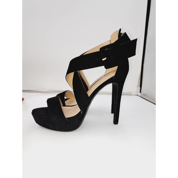 DREAM PAIRS Charlotte Open Toe High Stilettos Platform Party Heel Sandals 8.5 - Picture 2 of 9
